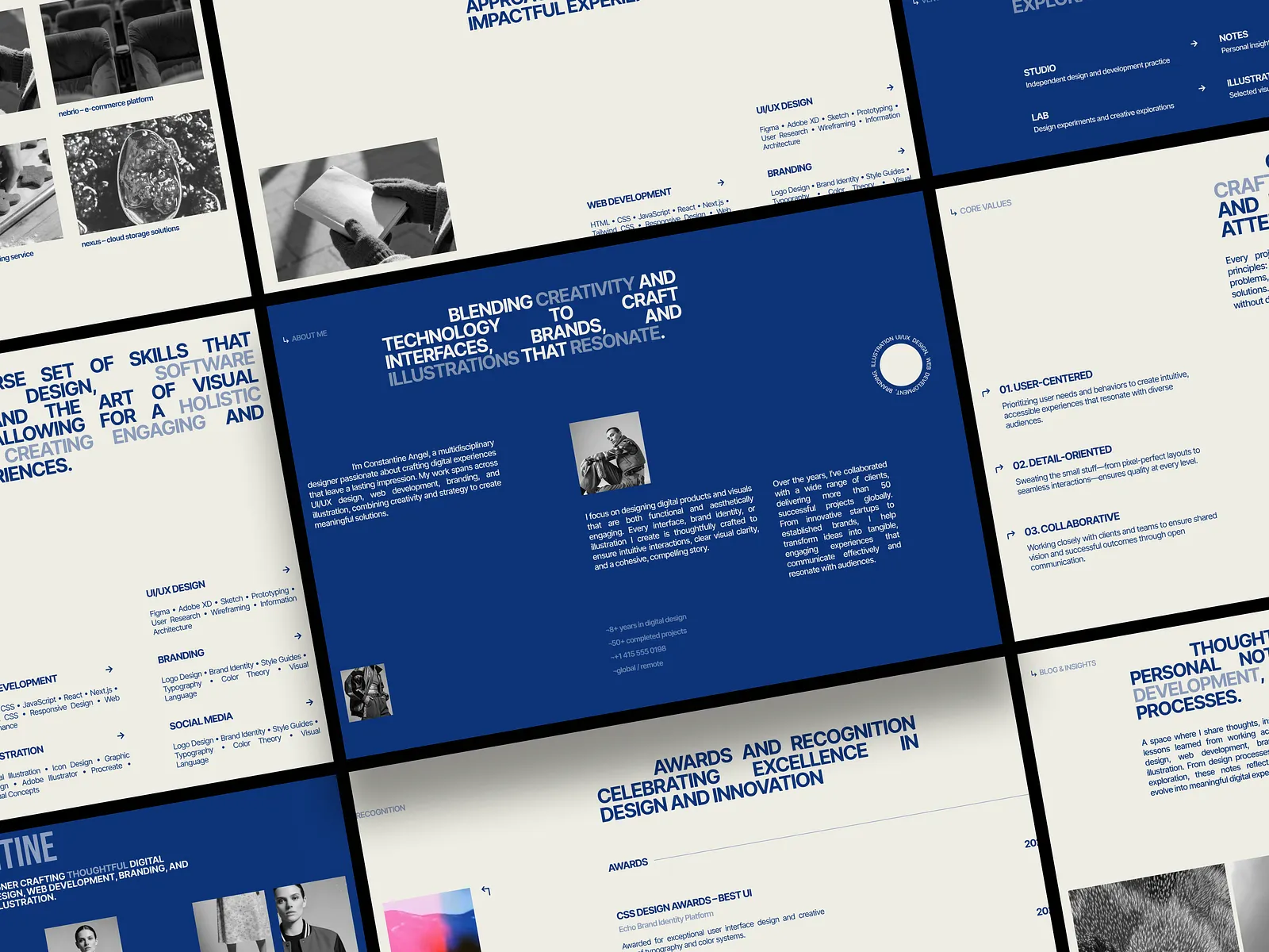 a designer's universe, distilled into pixels — 3